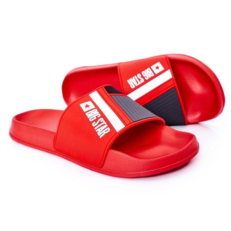 Chaussons Homme Big Star HH174835 Rouge 1