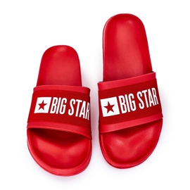 Chaussons pour hommes Big Star HH174832 rouges 2