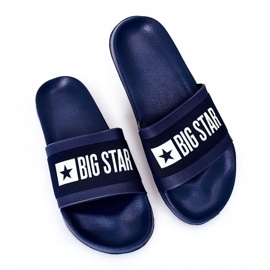 Chaussons homme Big Star HH174833 bleu marine 2 Chaussons homme Big Star HH174833 bleu marine 2