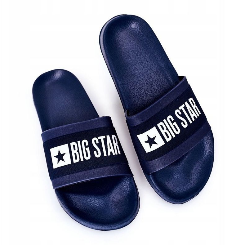 Chaussons homme Big Star HH174833 bleu marine 2