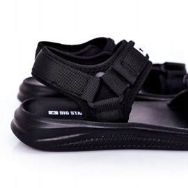 Sandales de sport pour hommes Big Star HH174842 Noir le noir 1
