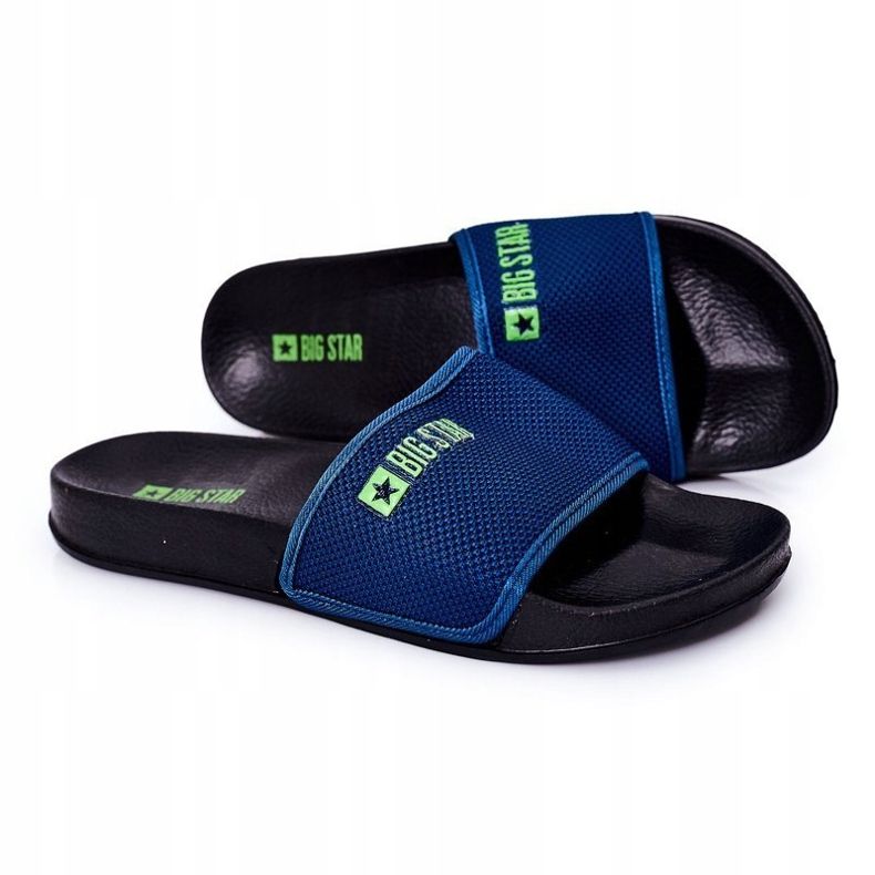 Chaussons homme Big Star DD174708 bleu marine 1