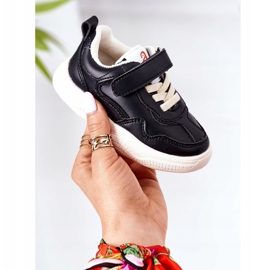 Apawwa Chaussures de sport pour enfants Sneakers Black Runner noir 2