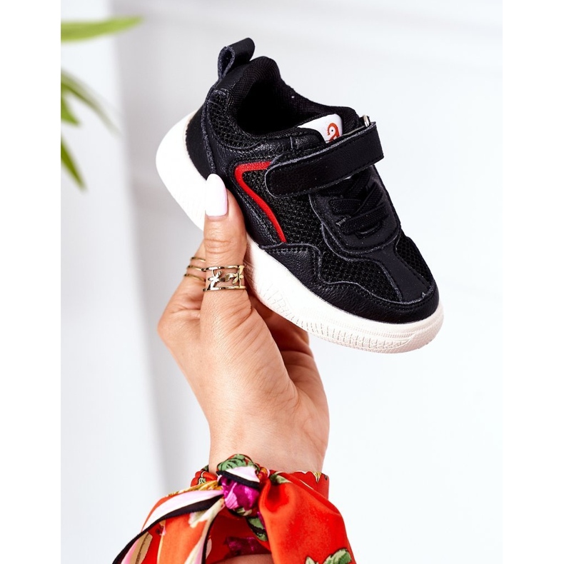 Apawwa Chaussures de sport pour enfants Sneakers Black Fun noir 1