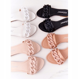 PS1 Chaussons En Cuir Avec Chaîne Camel Step By Step kaki 6
