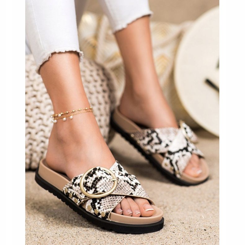 Renda Pantoufles Décontractées multicolore 1