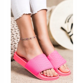 Kayla Chaussons roses classiques 1