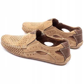 Olivier Laceurs masculins 901 pour le beige Summer Beige 7