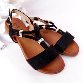 S.Barski Sandales Enfant S. Bararski Comfort Noir 1