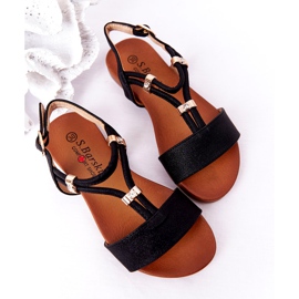 S.Barski Sandales Enfant S. Bararski Comfort Noir 2