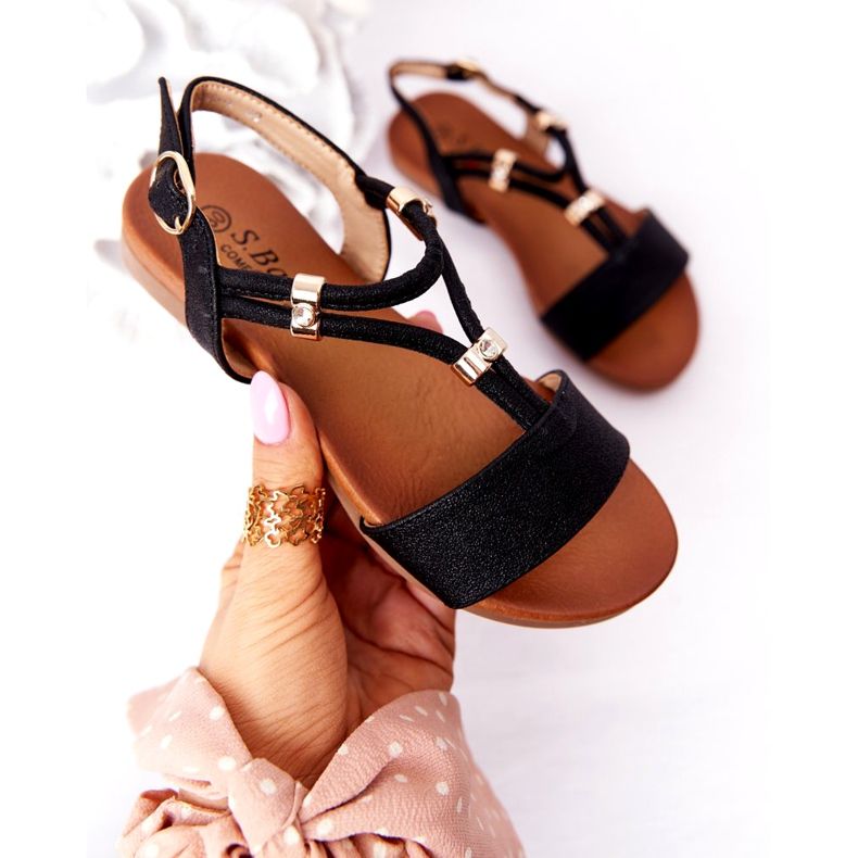 S.Barski Sandales Enfant S. Bararski Comfort Noir le noir 3