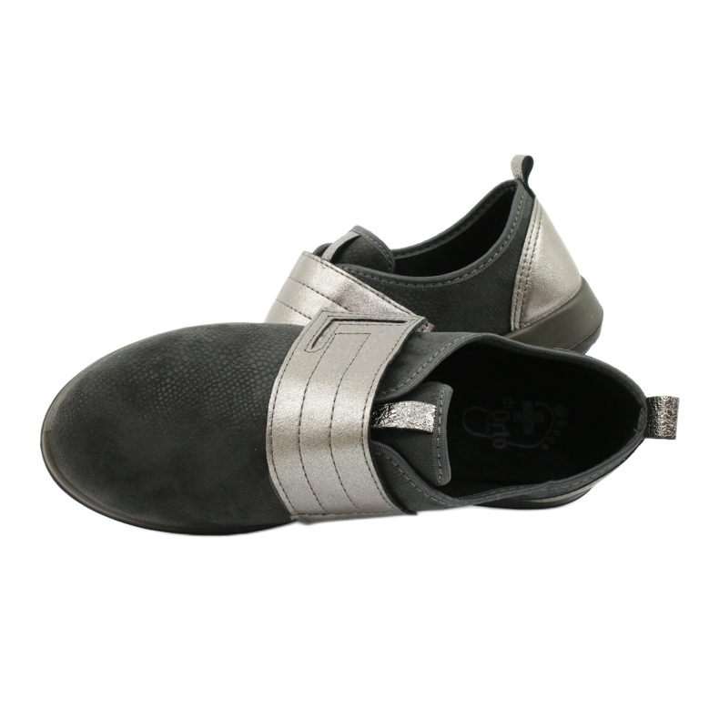 Dr.Rorto Befado Chaussures pour femmes 156d003 Black-share gris 7