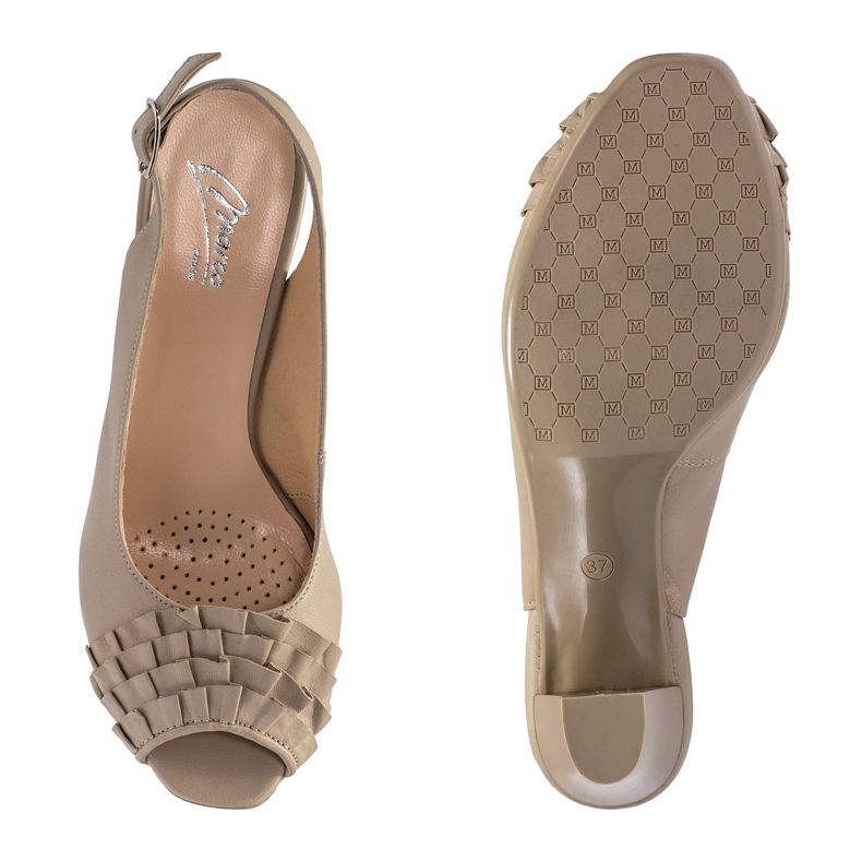 Marco Shoes Sandales beiges 1061P 1