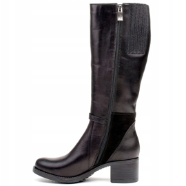 Marco Shoes Bottes confortables pour femmes 0928K pour les jours de gel le noir 1