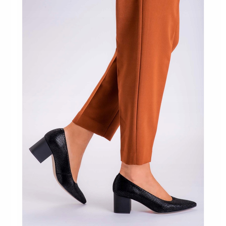 Marco Shoes Escarpins pour femmes Marco 1038P avec une semelle intérieure souple le noir 2