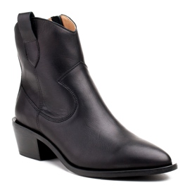 Marco Shoes Bottes de cowboy noires 1403B Marco 1
