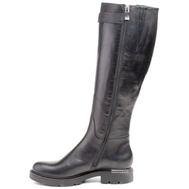 Marco Shoes Bottines 1340K noires avec détails en métal le noir 2 Marco Shoes Bottines 1340K noires avec détails en métal le noir 2