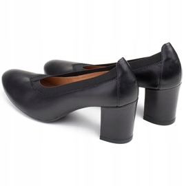Marco Shoes Escarpins avec semelle intérieure confortable et tige en caoutchouc le noir 5