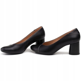 Marco Shoes Escarpins confortables 1729P Marco noirs 2
