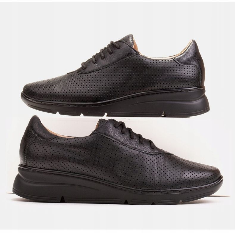 Radoskór Chaussures femme noires confortables pour un pied plus large le noir 1