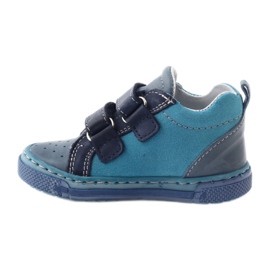 Bottines chaussures pour enfants Ren But 1429 bleu multicolore 2