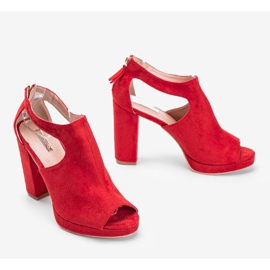 Sandales à tige rouge atlantique 1 Sandales à tige rouge atlantique 1