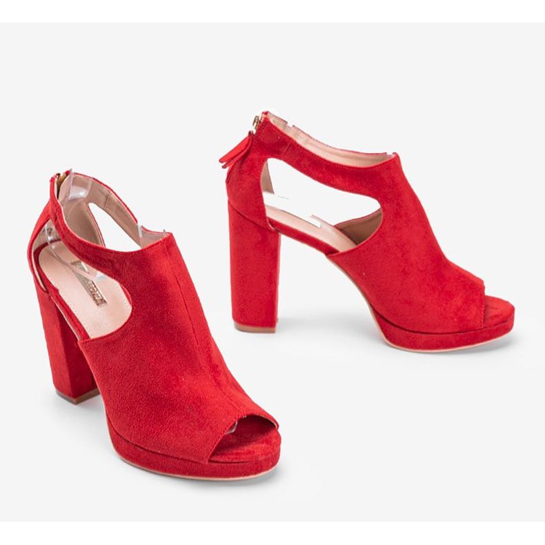 Sandales à tige rouge atlantique 1 Sandales à tige rouge atlantique 1