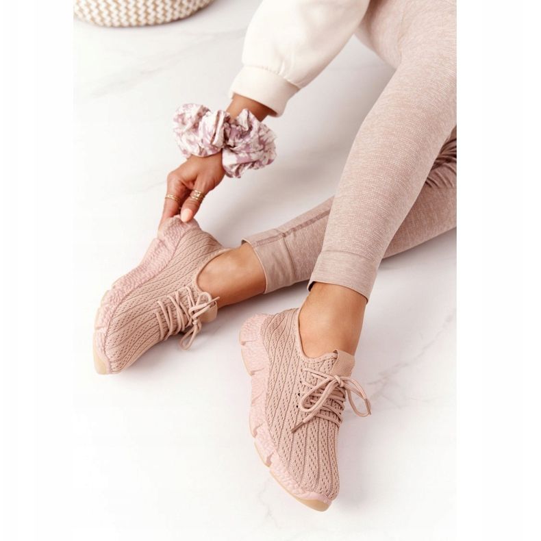 Chaussures de sport femme Baskets Beige Training kaki 2