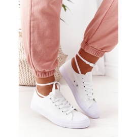 Baskets Classiques Femme Blanc Omerta blanche 1