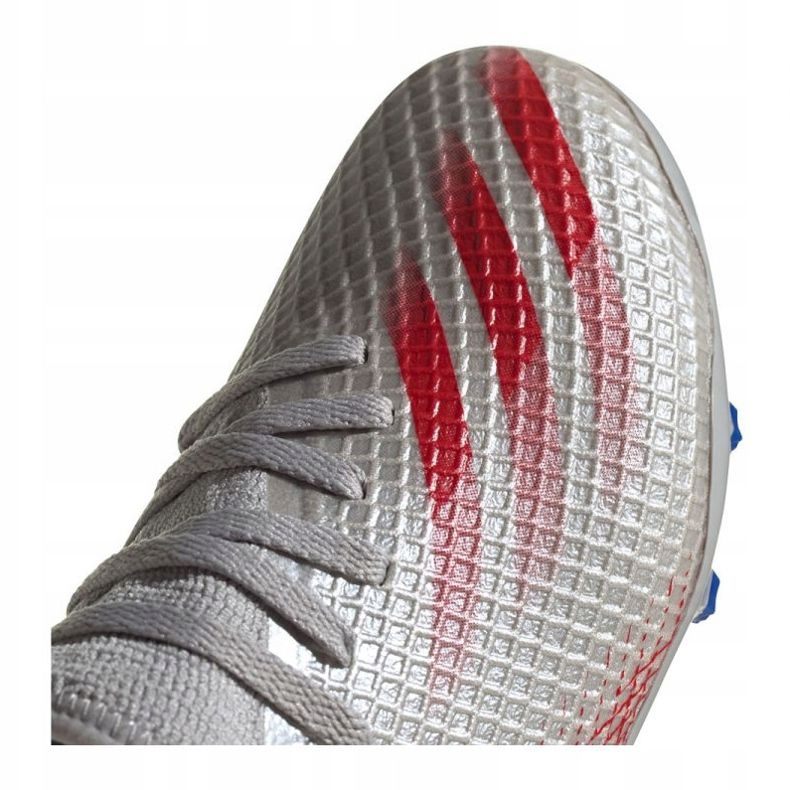 Chaussures Adidas Jr X Ghosted.3 Mg Jr FY7290 multicolore gris 2