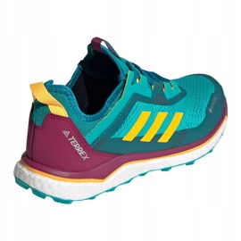Chaussures de course Adidas Terrex Agravic Flow W FV2483 multicolore vert 3