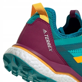 Chaussures de course Adidas Terrex Agravic Flow W FV2483 multicolore vert 6