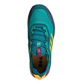 Chaussures de course Adidas Terrex Agravic Flow W FV2483 multicolore vert 8