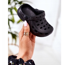 Chaussons Enfant Foam Crocs Noir Lucas le noir 1