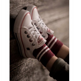 Baskets Basses Classiques Enfant Big Star HH374089 Blanc blanche 1 Baskets Basses Classiques Enfant Big Star HH374089 Blanc blanche 1