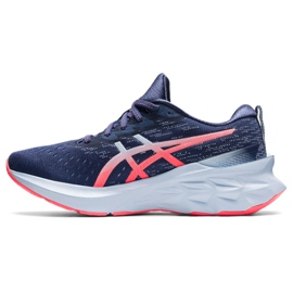 Asics Novablast 2 W 1012B049 400 chaussures de course bleu 1