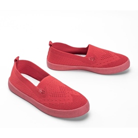 Baskets à enfiler ajourées rouges Moab 3