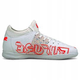 Chaussures de foot Puma Future Z 4.1 It Jr 106404 03 blanche blanche 1