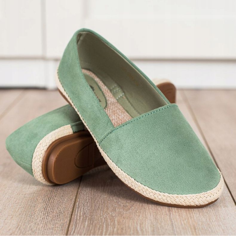 Marquiz Espadrilles Classiques vert 1