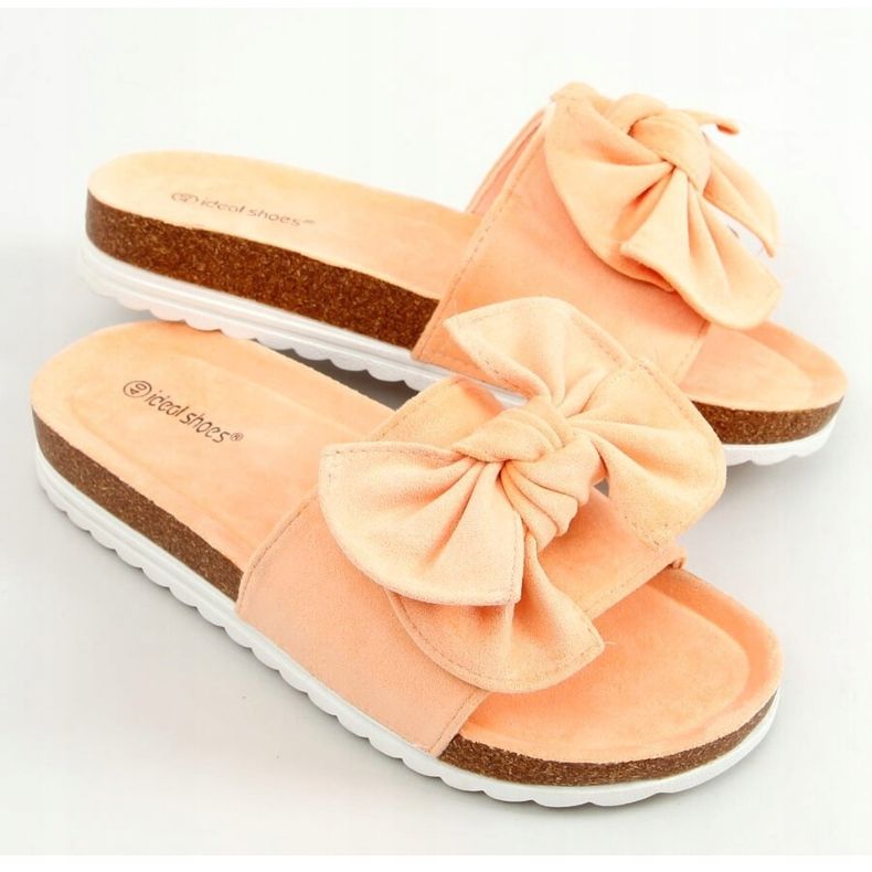Abricot 7855 Chaussons Orange 1