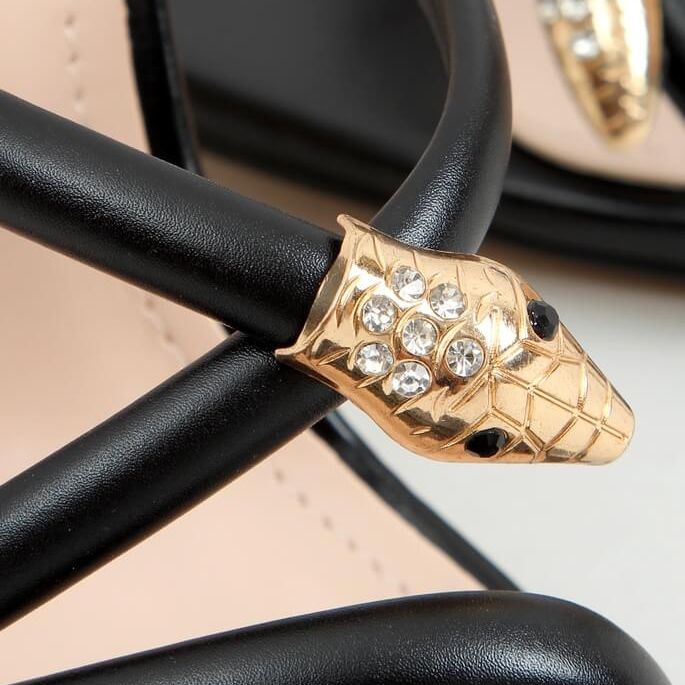 Black M311P Chaussons noirs sur épingle le noir 2