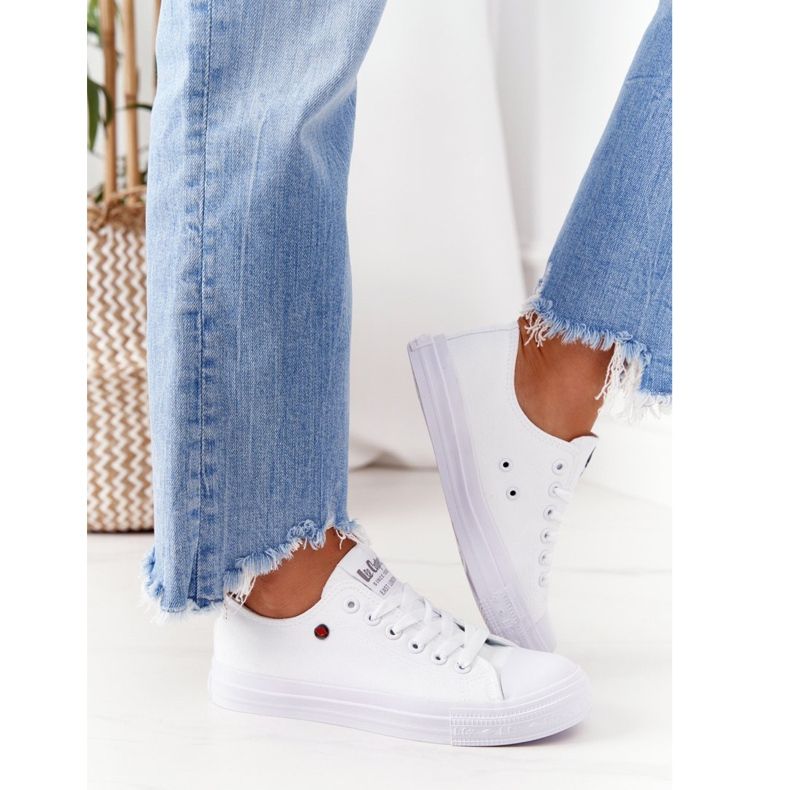 Baskets Femme Lee Cooper LCW-21-31-0082L Blanc blanche 2