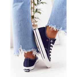 Baskets Femme Lee Cooper LCW-21-31-0095L Bleu Marine blanche 2 Baskets Femme Lee Cooper LCW-21-31-0095L Bleu Marine blanche 2