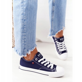 Baskets Femme Lee Cooper LCW-21-31-0095L Bleu Marine blanc 1