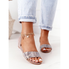 Sandales en cuir Maciejka 1971-56 beiges 2 Sandales en cuir Maciejka 1971-56 beiges 2