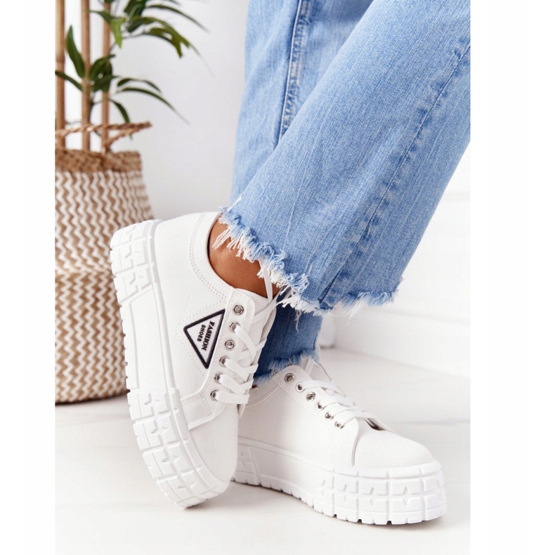 Baskets Femme Blanc Big City Life 1