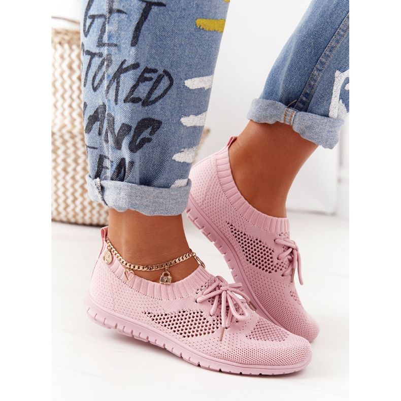 PE1 Chaussures de sport femme Rose Jenny 1