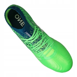 Chaussures de foot Puma One 18.1 Mx Sg M 104529-02 , vert vert 2