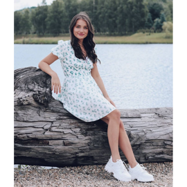 SHELOVET Baskets Blanches Avec Perles 1