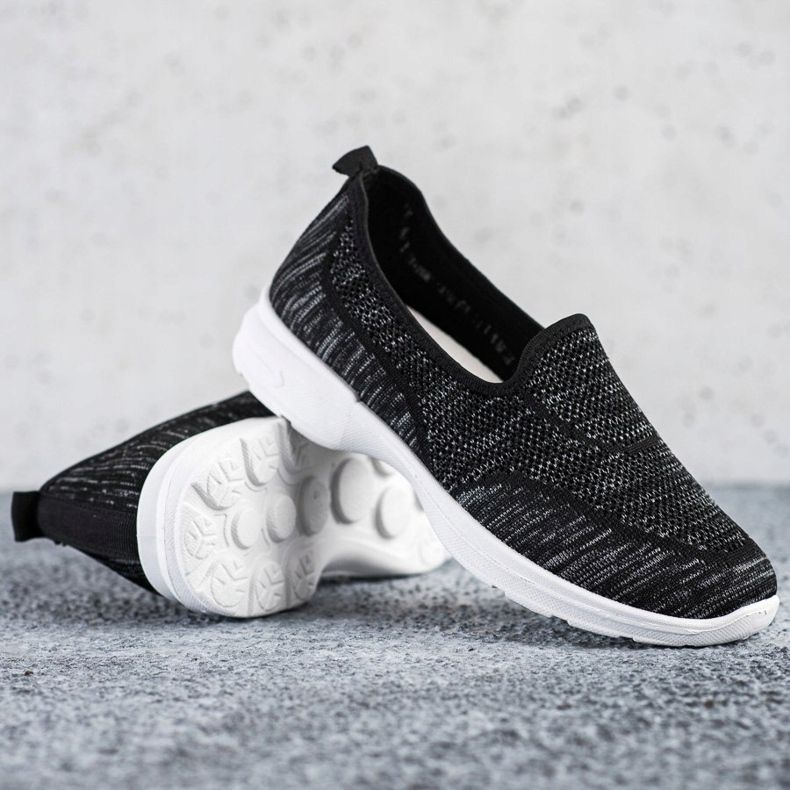 SHELOVET Chaussures de sport ajourées le noir 1 SHELOVET Chaussures de sport ajourées le noir 1